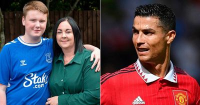 Autistic Everton fan's mum blasts Man Utd response as she welcomes Cristiano Ronaldo ban