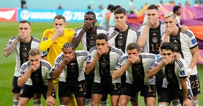 Germany in powerful 'silent' protest against FIFA before World Cup match