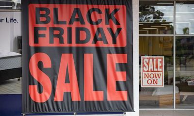 ‘Just stop and think’: how to navigate Black Friday sales in a cost-of-living crisis