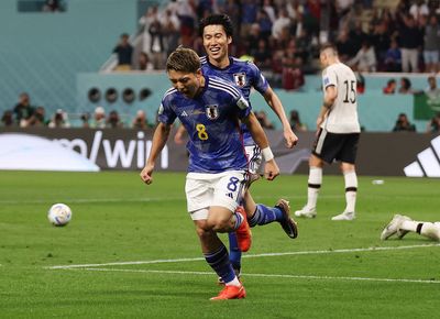 Late goals help Japan stun Germany in World Cup 2022