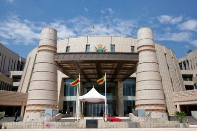 Zimbabwe's imposing new Chinese-funded parliament opens