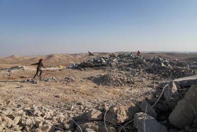 Rights group: Israel demolishes school in West Bank hamlet