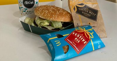 I tried McDonald’s festive menu but it was one item short of a ‘celebration’