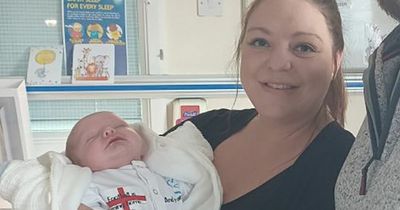 Baby with rare blistering skin condition makes it home for England World Cup opener