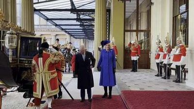 What are the key moments from the South African President’s visit to the UK?