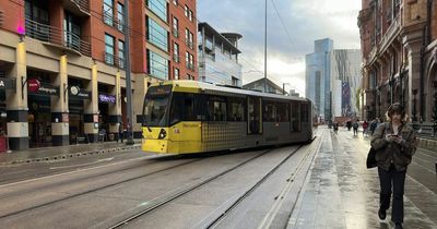 Travel chaos set to last until this evening as work continues to fix derailed tram in Manchester city centre