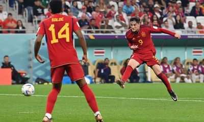 Gavi makes World Cup history for Spain in 7-0 thrashing of feeble Costa Rica