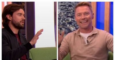 'Was that a bet?' Ronan Keating claps back at Jack Whitehall after he mocks him on BBC The One Show