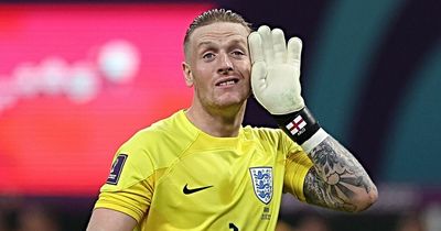 Jordan Pickford answers familiar Everton formation question and lifts lid on England training