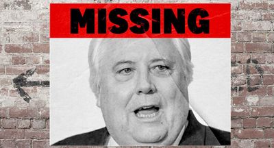 Where’s Clive? UAP spends nothing on digital ads as Palmer goes missing