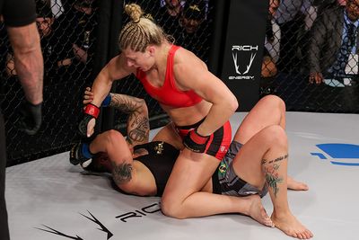 Kayla Harrison scoffs at notion of Larissa Pacheco rivalry – but she’s taking PFL finals trilogy seriously