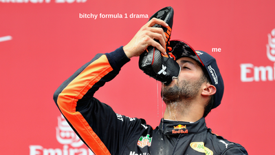 He’s Baaack: Daniel Ricciardo’s Rejoined Red Bull Drive To Survive Producers Must Be Drooling