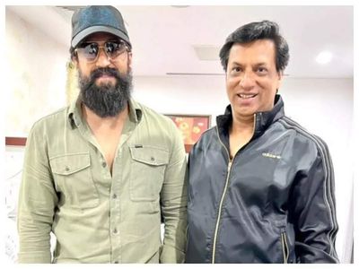 Madhur Bhandarkar shares photos with 'KGF' star Yash; fans say 'Please do a film together' - See post