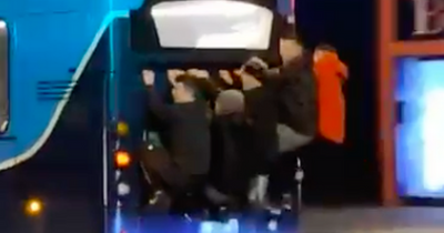 Terrifying footage of teens 'scutting' on back of Dublin Bus emerges