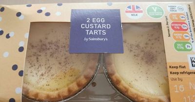Woman who ordered eggs in Sainsbury's shop got substitution - egg custard tarts