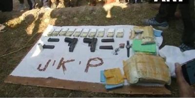J&K: Police Recovers Arms, Ammunition And Rs.5 Lakh Cash Dropped By Drone In Samba