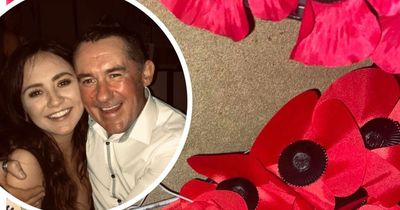 Daughter heartbroken after poppy wreath to Gulf War hero dad 'Gazza' vandalised at Prestwick Cenotaph