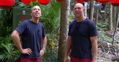 Mike Tindall signals I'm a Celebrity campmates to 'back off' during chat about Prince William
