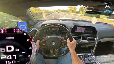 BMW M8 With 800 HP Fails To Reach 186 MPH On The Autobahn