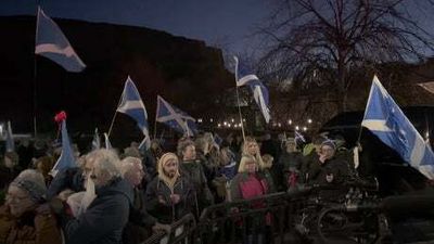 Watch: Sturgeon tells rally the ‘voice of the Scottish people’ will not be silenced