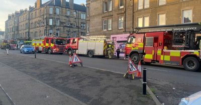 Edinburgh residents evacuated after emergency incident on busy street