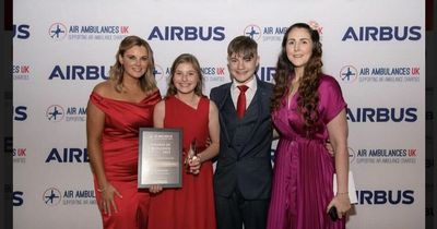Garvagh girl named Young Person of the Year for air ambulance fundraisers after dad's death