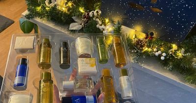 I tried a £70 bath and body advent calendar that’s cheaper than going to the spa