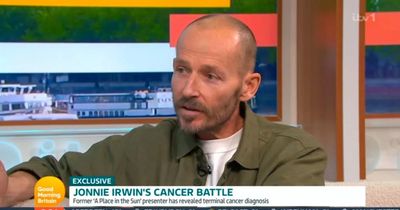 Jonnie Irwin on 'terrifying' terminal cancer diagnosis on Good Morning Britain in first TV interview