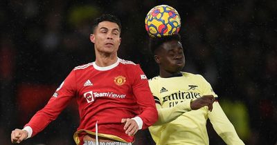 Arsenal's Bukayo Saka makes Cristiano Ronaldo admission as Portugal superstar eyes transfer move