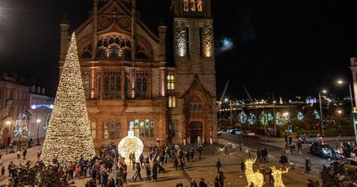 Derry Christmas lights switch on: Traffic and travel advice for those attending event