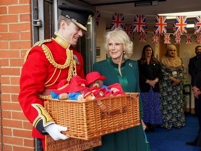 Camilla describes ‘pleasure’ of donating Paddington bears to vulnerable children