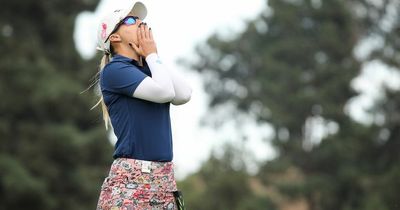 Golf star’s career almost ended by a sneeze before she battled back to claim maiden title