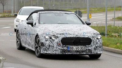 Mercedes CLE Convertible Spied Looking A Lot Like The SL Roadster