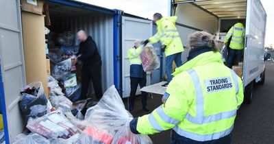 Illicit goods seized by Falkirk trading standards team get a new lease of life