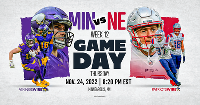 Patriots vs. Vikings Week 12: how to watch, stream & listen