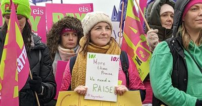 Glasgow teachers speak out on 'workload and staffing issues' as hundreds gather at strike rally in pay dispute