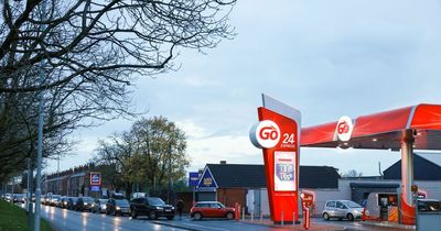 Huge queues outside petrol station after prices slashed at pumps