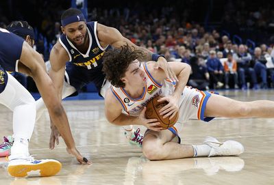 PHOTOS: The best images from the Thunder’s 131-126 OT loss to the Nuggets