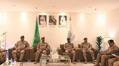 Saudi Commander of Joint Forces Receives Yemeni Chief of General Staff