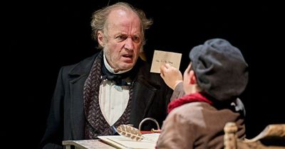 Theatregoers love Adrian Edmondson in his role as Scrooge in Dickens' A Christmas Carol
