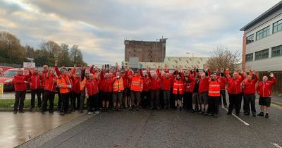 Hundreds of Merseyside Royal Mail workers take part in strike