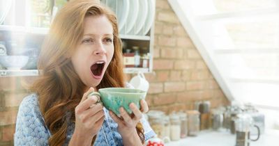 Warning that drinking coffee before breakfast could cause serious harm