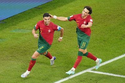 Cristiano Ronaldo makes World Cup history as Portugal hold off Ghana in opener