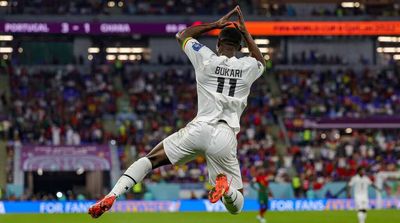 Ghana Player Trolls Ronaldo With Trademark Celebration