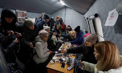 ‘We are Ukrainians. We’re strong’: morale the key in Kyiv as winter sets in