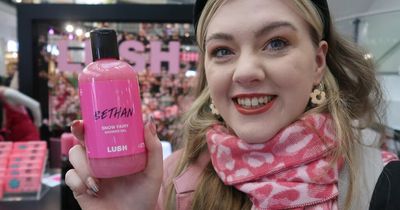 Arndale shoppers can get their Lush Snow Fairy personalised for free at weekend pop-up