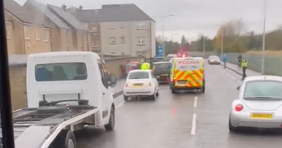 Scots teen rushed to hospital following multi-car crash