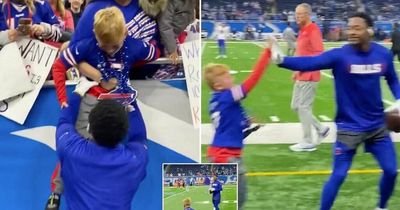 NFL star Stefon Diggs makes young Buffalo Bills fan's year after classy gesture