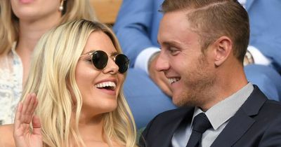 Nottinghamshire's Stuart Broad and fiancée Mollie King share photos of first baby
