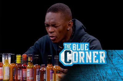 Video: Israel Adesanya impressively belches his way through spicy wings challenge on ‘Hot Ones’